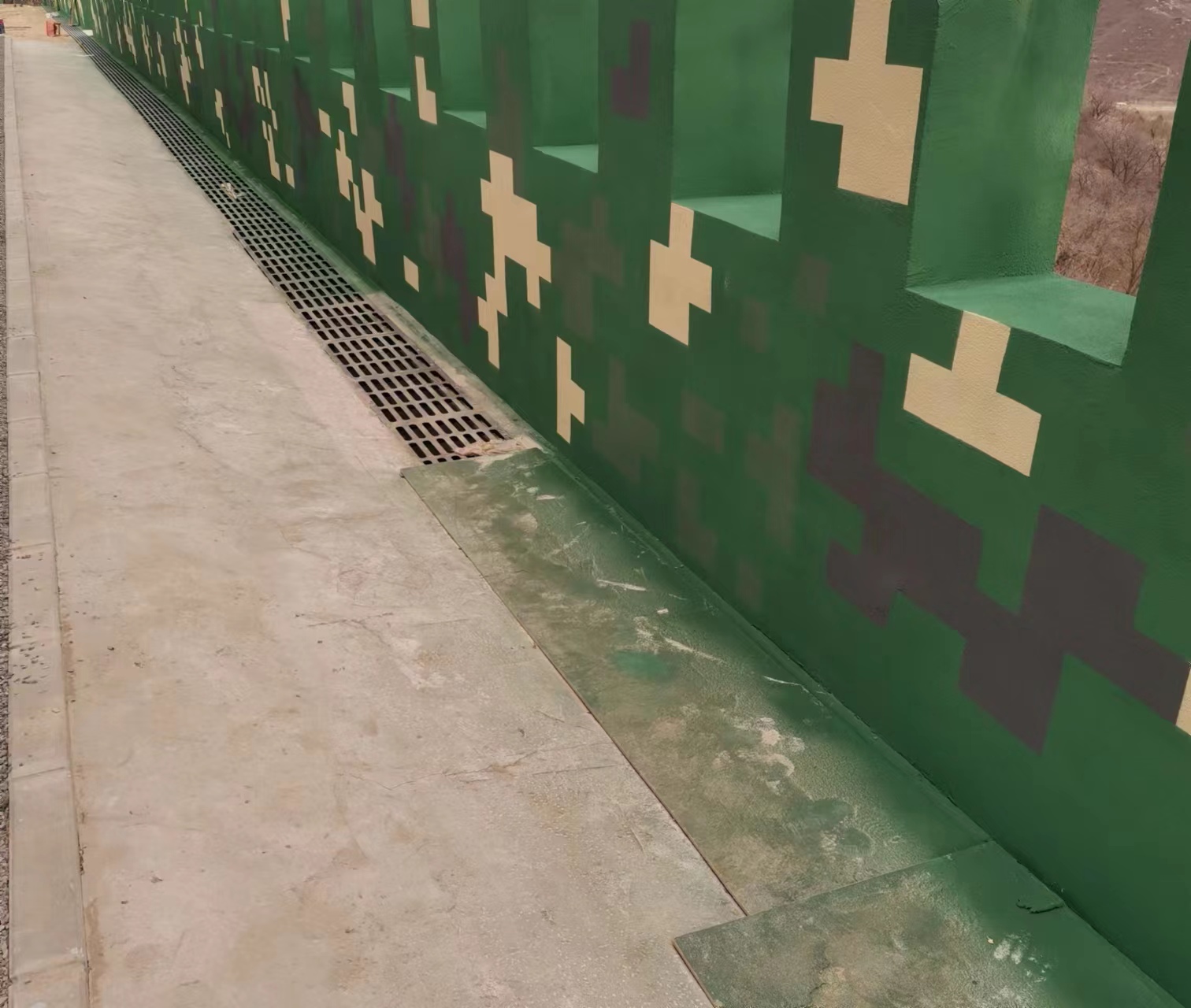 宜宾围墙迷彩喷涂,数迷彩漆